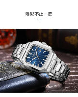 68 Nuevo reloj de cuarzo con calendario para hombre Nautilus con banda de acero resistente al agua - details 10