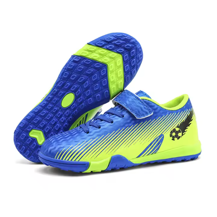 Zapatos de fútbol para niños, zapatos de fútbol antideslizantes para estudiantes, adecuados para césped artificial - 1