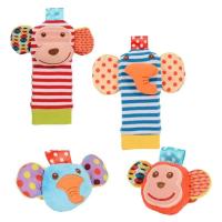 Sonajeros para bebés de 0 a 24 meses, juguetes de felpa suave, juego de sonajero de muñeca para pies, juguetes educativos de desarrollo para recién nacidos de dibujos animados para niños - details 18