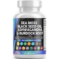 Cápsulas de Algas Negras 3000 Seed de Mar, 2000 Ashwagandha, 1000 Algas Comestibles, 1000 Burdock - details 0