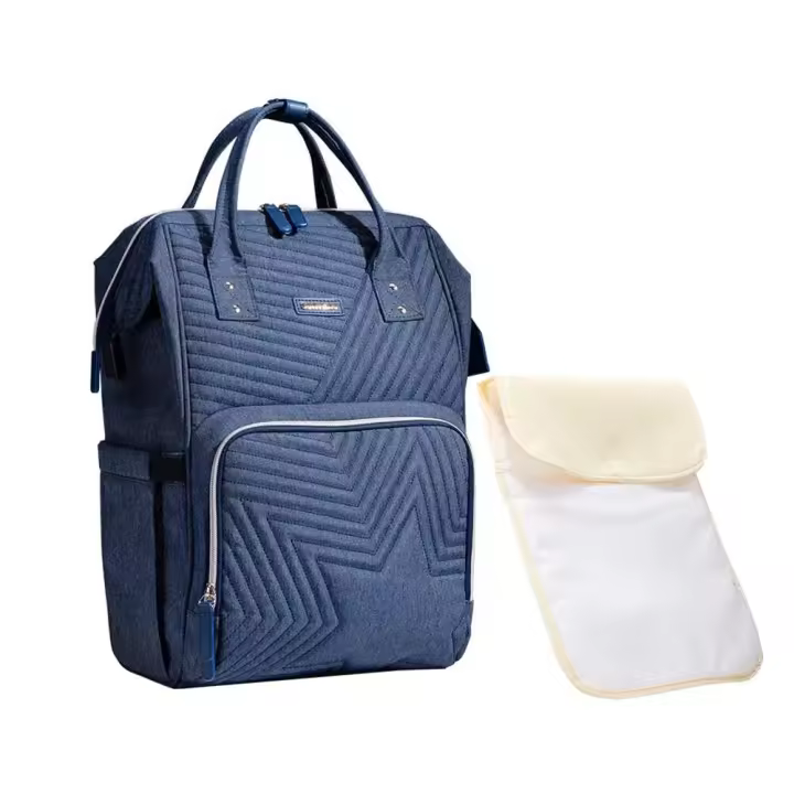 Sunveno Mochila para pañales Bolsa de pañales de maternidad Organizador para cochecito Viaje - Moda, Gran capacidad, Bolsillos aislantes - 1