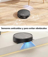 Robot Aspirador C2, Fregona, Aspira y Barre al mismo tiempo, 4000Pa, Autonomía de 150 Minutos, aplicación/remoto/control - details 6