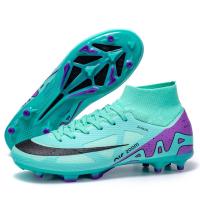 Zapatos de Fútbol de Tobillo Alto para Hombre Ligeros, Antideslizantes, Entrenamiento Profesional al Aire Libre - details 19