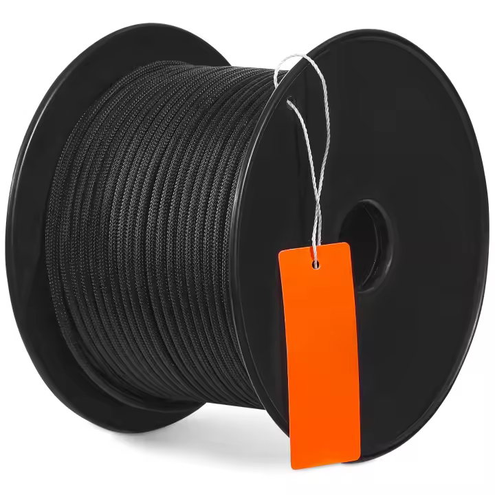 SucceBuy Cuerda de nailon trenzada, 3/16" x 250 pies, 720 libras, uso versátil al aire libre - 1
