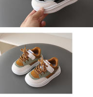 Primavera y otoño nuevos deportes de tabla para niños de 1 a 3 años suela suave bebé zapatos ligeros para niñas tendencia - details 8