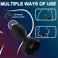 Vibrador Inalámbrico Masajeador de Cúrculo Anal con Control Remoto Estimulador de Prostata para Hombres Juguete Sexual Adulto Salud Sensual - details 2