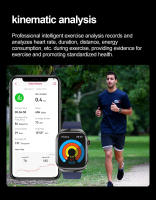 Relojes inteligentes de diagnóstico para hombres, pulsera con control del ritmo cardíaco y de la presión arterial, resistente al agua IP68, para IOS, ECG, AI, novedad de 2025 - details 20