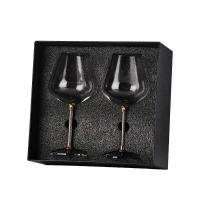 Juego de copas de cristal de alta gama, copas de vino de gran barriga, copas de cristal, 2 uds. - details 2