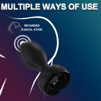 Vibrador Inalámbrico Masajeador de Cúrculo Anal con Control Remoto Estimulador de Prostata para Hombres Juguete Sexual Adulto Salud Sensual - details 6