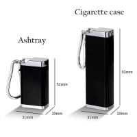 Mini Estuche de Pocket con Llavero Caja de Cigarrillos Multifuncional de Metal Impermeable - details 0