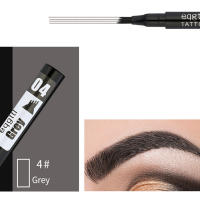 Lápiz líquido para cejas, 4 puntas, larga duración, maquillaje diario - details 3