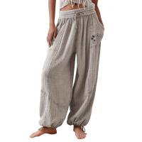 Pantalones de sandalia elásticos de secado rápido para mujer, ajustados, sueltos, para correr y entrenar, novedad de verano, 2024 - details 5