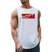 Men Summer Quick Dry Vest Mesh Gym Clothing Sports Tank Tops Bodybuilding Sleeveless Shirt Fitness Men's Muscle Stringer Tanktop - details 12