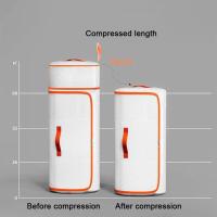 Bolsa de almacenamiento de edredón cilíndrica grande, bolsa de almacenamiento de edredón de ropa comprimible a prueba de polvo, impermeable con cremallera, bolsa de mudanza de equipaje - details 5