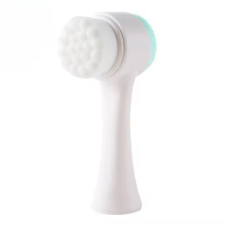 Scttomon Cepillo Facial de Silicona Limpiador Facial Manual 2-en-1 para Pores Profundos - 1