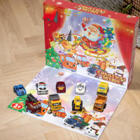 Calendario de Adviento de Navidad para niños con cuenta regresiva de 24 días, juguetes de autos, regalo para niños y niñas - details 12