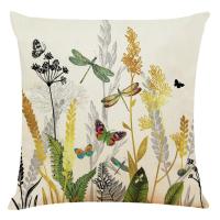 Funda de Almohada Decorativa de Hoja de Planta Verde Tropical Ideal para Decoración de Sofá para Hogar - details 4
