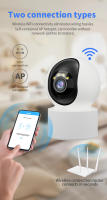 Cámaras de vigilancia wifi doméstico inalámbrico HD interior inteligente Visión nocturna remoto vigilancia - details 1