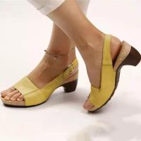 Sandalias de tacón alto para mujer, zapatos de verano - details 3