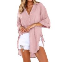 Camisas irregulares y con cordones Blusas elegantes OL para mujer - details 6