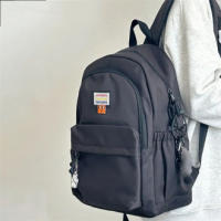 Mochila de gran capacidad loungefly, duradera, de nylon, mochilas escolares diarias para mujeres y hombres, bolsa de viaje portá - details 9