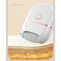 Electric foot scrubber: Rechargeable exfoliator that removes calluses and leaves feet smooth, suitable for home or travel use - details 3