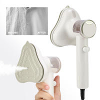 Plancha de vapor de mano para ropa, máquina de planchado a vapor de calor rápido, eliminación de arrugas de ropa, hogar, húmedo y seco, doble uso para viajes - details 2