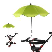 360 °   Paraguas plegable para cochecito de bebé, sombrilla ajustable, sombrilla para cochecito de bebé, protección solar UV para exteriores, toldo para cochecito de bebé - details 12