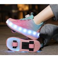 Nuevos Zapatos Para Turbas Con Ruedas Extraíbles, Zapatos Deportivos, Zapatos Luminosos - details 19