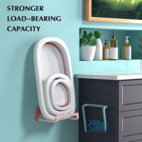Lavabo plegable para colgar, almacenamiento reutilizable, ganchos para Bata y toalla, suministros de limpieza - details 6