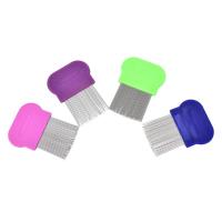 Nuevo Peine para pulgas, peine para piojos de acero inoxidable para niños - details 2