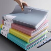 Organizador de archivos A4 de almacenamiento de escritorio, organizador de documentos multifuncional de gran capacidad, carpeta de papel de archivo A4 impermeable a prueba de polvo - details 0