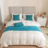 Carrileras Decorativas Para Cama con Patrón de Concha en Terciopelo Nuevo Diseño en Color Gris Rosa Amarillo Azul Verde Material Poliéster Hecho en China - details 11