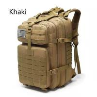 Mochila Deportiva Impermeable para Senderismo, Morral para Pesca, Caza, Acampada, Excursionismo, Bolsa Militar, Exteriores, Táctica, 50 L, Nailon de 1000D - details 14