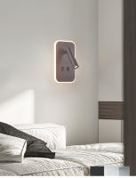 Tomaxin Lámpara de Pared Led Luz Cálida de 350 Grados Rotativa Plegable para Dormitorio, Estudio, Hotel - details 8