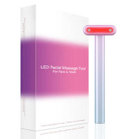 Masajeador de belleza ocular de microcorriente EMS, terapia de luz roja, masaje de cara y cuello, herramienta de cuidado de la piel, varita de belleza antienvejecimiento - details 0