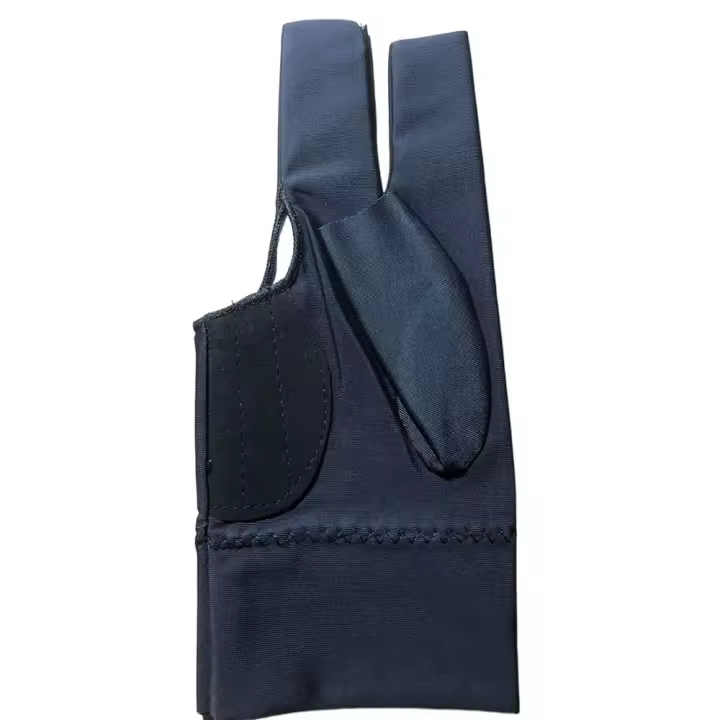 Juego antideslizante accesorios de billar mano izquierda guantes para taco de billar guantes de billar guante de dedo separado guante de tres dedos - 1