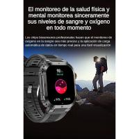 Reloj Inteligente Militar Hombres, SANLEPUS Smartwatch, Pantalla HD de 2.01