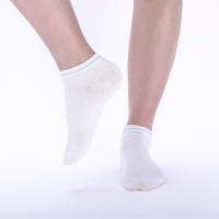 Calcetines de Yoga antideslizantes para mujer, medias de algodón con correas, vendaje, Pilates, Barre puro, Ballet, baile, descalzo, entrenamiento, 3 pares por lote - details 9