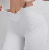 Leggings de yoga cruzados Leggings deportivos de cintura cruzada - details 5