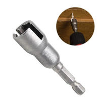 Llave de Tornillo de Ala 6.35mm Hex Apto para Herramientas Eléctricas de Ranurado Conjunto de Herramientas de Enchufe - details 3