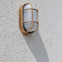 Luz de pared Retro a prueba de humedad para exteriores, lámpara de techo E27 impermeable Vintage, iluminación de pared y porche, ciclismo - details 6