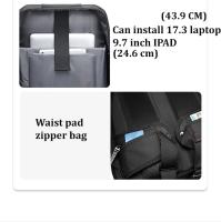 Mochila de Viaje Impermeable 17 Pulgadas para Laptop de Negocios con Bolsa de Zapatos Separada - details 12