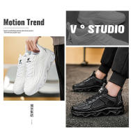 Zapatos para correr transpirables de plástico con goteo de malla baja a la moda para actividades al aire libre para parejas deportivas informales de primavera para hombre - details 3