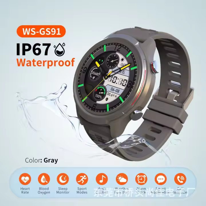 Reloj Inteligente Llamada Bluetooth de Negocios Salud Cardíaca Presión Arterial Exercicio Multiple - 1