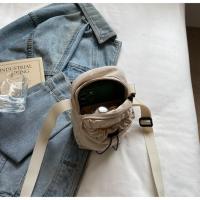 Bolso cruzado ligero para mujer, bolsa para botella de agua con cordón ajustable, estilo coreano, Color sólido, bolso pequeño para teléfono móvil, viaje - details 21