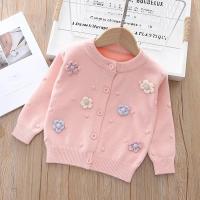 Pequeña Niña Casual de Primavera Sudadera de Flores de Punto Conjunto de Princesa para Fiesta de Niños Zapatos y Ropa de Niños - details 1