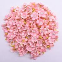 Mini flores artificiales de seda para decoración del hogar, margaritas Multicolor de 50 piezas, 2cm, para corona, álbum de recortes, boda - details 5