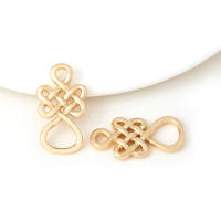 Pulsera de Tirantes Geométricos de Latón Dorado 18K Clasps para Hacer Joyería DIY - details 127