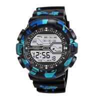 Reloj Deportivo de Lujo para Hombres Automático, Resistente al Agua, Luminoso, Reloj Digital de Pulsera de Cuero - details 10